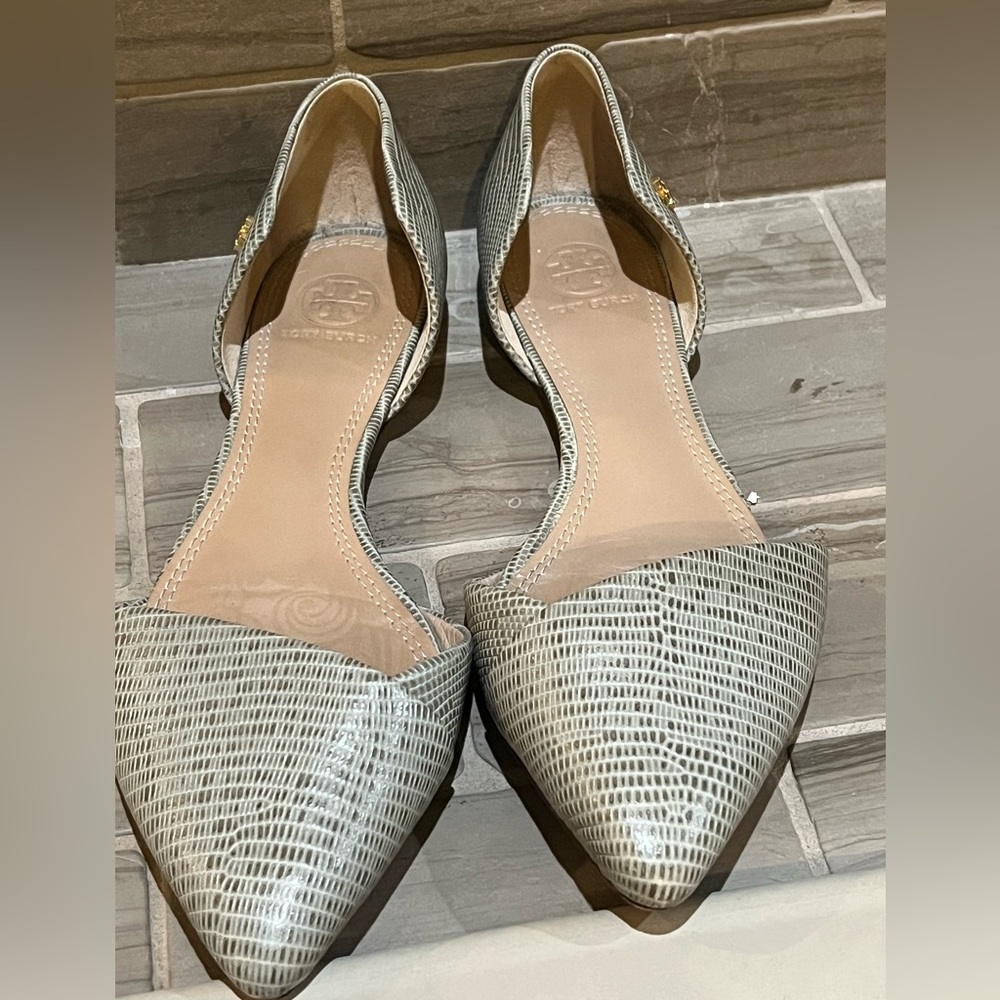 Tory Burch Viv Flat Mirco Tejus Print